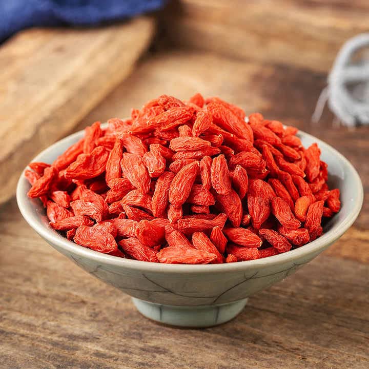 Herbal Tea Qinghai Wolfberry Origin Source Large Grain Wolfberry Goji Berries Raw Dried Goji Berries, Gluten-Free