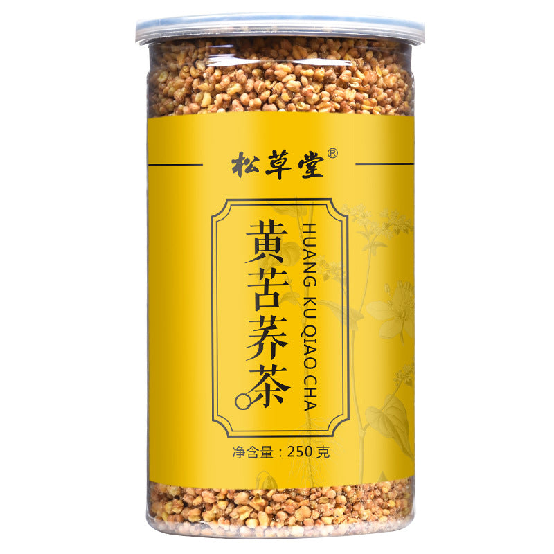 Buckwheat Tea Cans Yellow Buckwheat Tea Buckwheat Herbal Tea 250g / Can 黄苦荞茶