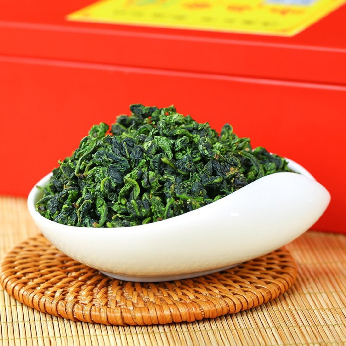 Natural Chinese Tieguanyin Tea Gift Box 500g High Mountain Tea Gift Set Oolong Tea Green Tea 铁观音新茶礼盒装500克高山茶铁观音