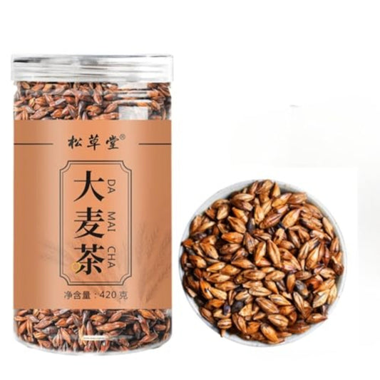 Herbal Tea Barley Tea Canned Original Roasted Strong Aroma Fried Cooked Barley Tea 420g 罐装原味烘培浓香型大麦茶420g