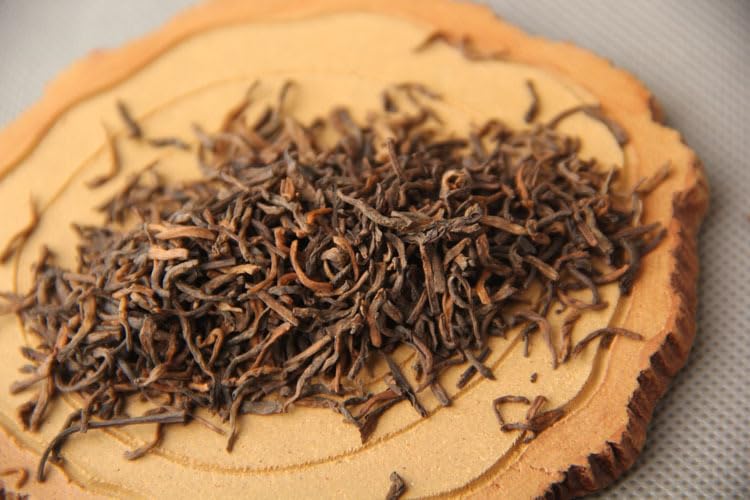 Natural Pu-erh Tea Date Fragrance Pu-erh Palace Tea 500g Menghai Aged Pu-erh Ripe Tea Chinese Pu Erh Tea Black Tea Loose Leaf 普洱茶 08年枣香普洱宫廷 勐海 陈年普洱散茶 熟茶