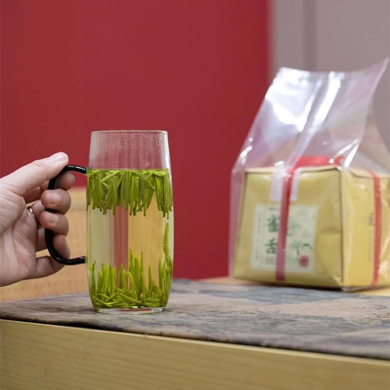 Premium Queshe Green Tea Pre-ming Buds Spring Tea High Mountain Bamboo Leaf Single Bud Mao Feng Paper Bag Loose Tea 500g 新茶叶雀舌绿茶明前嫩芽春茶高山竹叶毛尖单芽毛峰纸包散茶500克