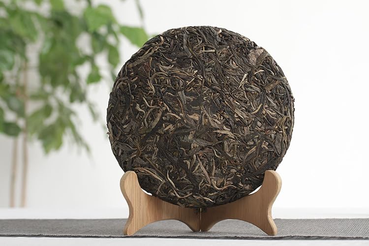 Yunnan Natural and Additive-free Puerh Tea Banzhang Yinhao Big Tree Old Tree Puerh Raw Cake 357g Qizi Cake Tea Chinese Green Tea 云南普洱茶 班章银毫大树老树普洱生饼 357克七子饼