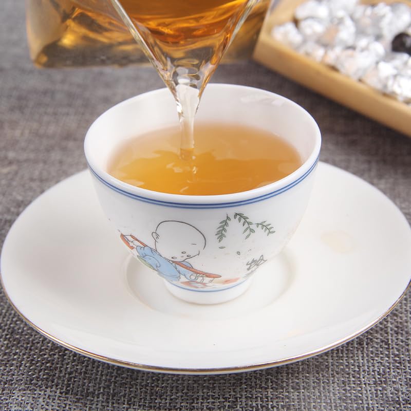 Premium Tea Paste Raw Tea Puerh Original Flavour Instant Puerh Tea 500g Solid Paste Tea Organic Loose Green Tea 茶膏普洱原味速溶型普洱茶生茶粉固体膏茶