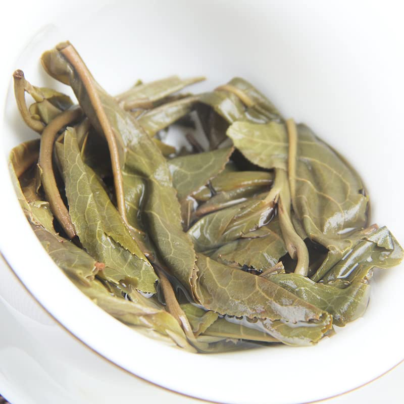 Yunnan Natural and Additive-free Lincang Bangdong Xigui Puerh Tea Ancient Tree Raw Tea Loose Tea 500g 云南临沧邦东昔归云南普洱茶古树生茶500g