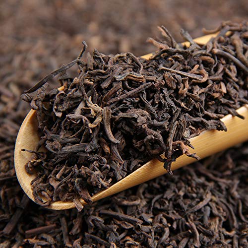 Premium Puerh Tea Loose Tea Raw Material Puerh Menghai Ripe Tea Raw Material 500g Dry Storage Tea Leaves Aged Fermented Yunnan Black Tea 普洱茶散茶 500g勐海熟茶