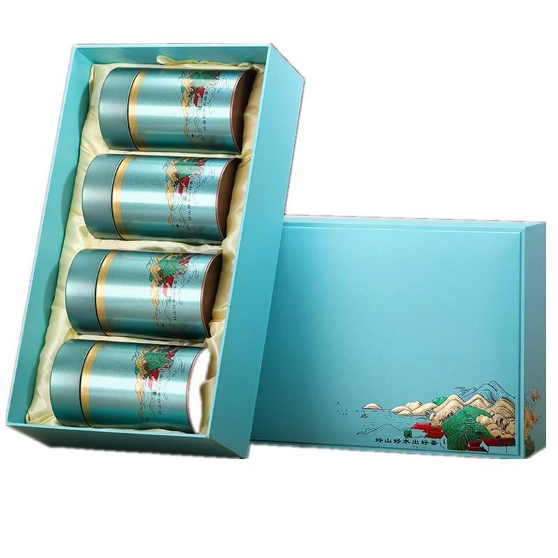 Premium Biluochun Pre-mingming High Mountain Green Tea Tender Chestnut Aroma Sweet Taste Back Sweet Gift Boxed Tea 新茶碧螺春明前高山绿茶细嫩板栗香味清甜口感回甘礼盒装