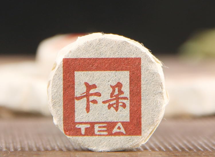 KaduoGolden Bud Puerh Tea Small Tuo Tea Cake 500g Yunnan Ripe Tea Small Lump Fragrance Black Tea Leaf Jade Cake Smooth and Mellow Ripe Tea 卡朵金芽普洱茶小沱茶饼云南熟茶小坨小粒装高香黑茶叶玉饼