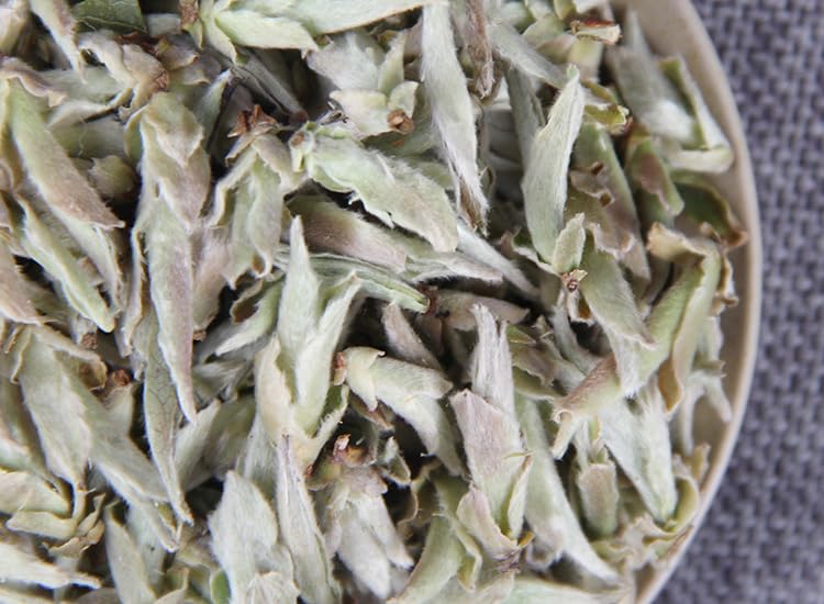 Yunnan Natural and Additive-free Bud Spore Puerh Loose Tea Bright White Bud 150g Bud Tea Loose Tea Baged 明前白芽苞茶散茶150g袋装