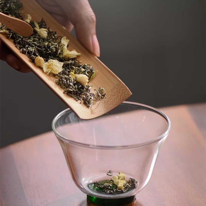 Premium Jasmine Tea Pre-ming Dynasty Green Tea Flavourful and Full of Fragrance 300g Natural Chinese Tea 飘雪茉莉花茶明前绿茶味浓劲足满屋飘花香300克