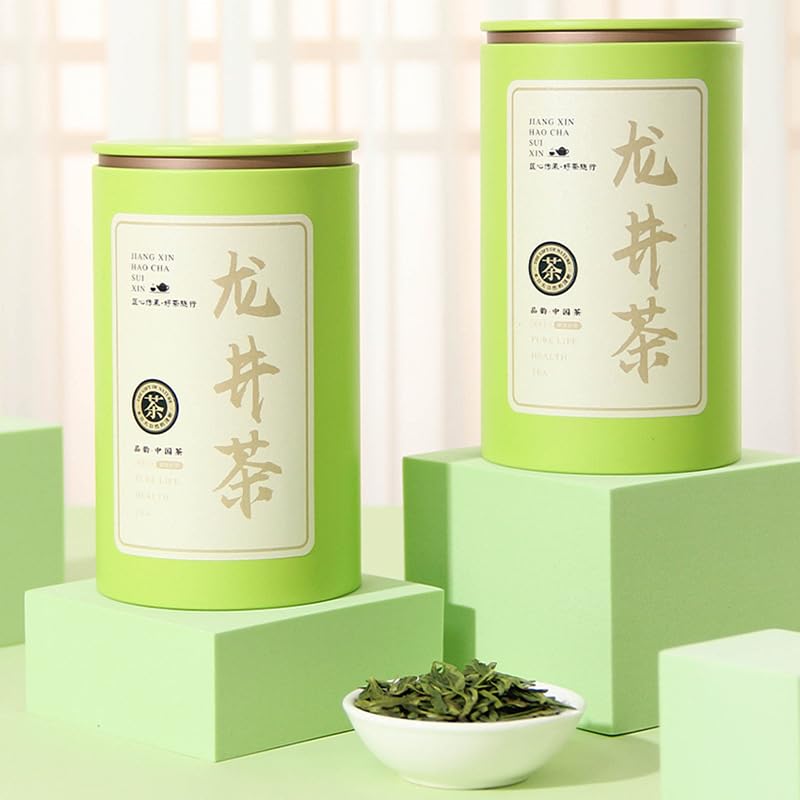 Premium Mingqian First Grade Longjing Strong Fragrance Tender Buds Spring Tea Canned 125g Loose Green Tea 明前一级龙井浓香型嫩芽正宗春茶叶罐装125g
