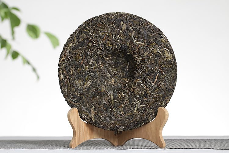 Premium Yunnan Puerh Tea Raw Tea 357g Xigui Old Tree Tea Cake Spring Tea Qizi Cake Tea Puerh Tea Organic Pu-Erh Tea, Green Tea 云南普洱茶 357克昔归(白棉)老树茶饼 明前春茶七子饼茶