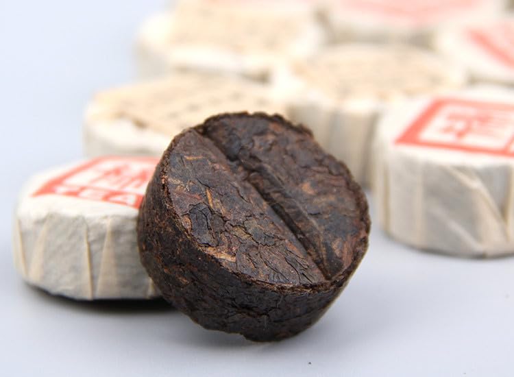 Premium Yunnan Puerh Ripe Tea Original Puerh Tea Mini Tuo Tea 500g Small Jade Cake Deliciously Smooth Puerh Tea Cooked tea 云南 普洱熟茶 原味普洱茶 迷你小沱茶