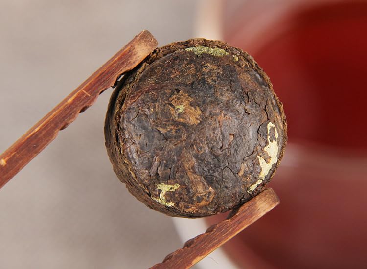 Yunnan Flower Tea Tuo Tea Lotus Leaf Flower Puerh Ripe Tea 500g Combination Herbal Tea Tea Lotus Leaf Healthy and Delicious Black Tea 小沱茶荷叶花普洱熟茶组合花草茶茶荷叶普洱茶叶500g