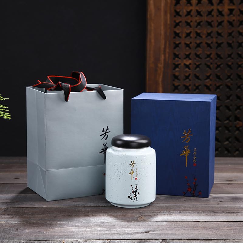 Premium Chinese Jasmine Tea Green Tea Strong Flavour Tea Flower & Fruit Tea Ceramic Gift Box Tea 180g Tea Gift for Tea Lovers 新茶茉莉花茶绿茶浓香型茶叶花果茶芳华陶瓷礼盒茶节日伴手礼茶