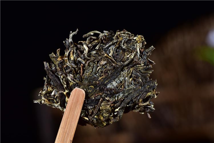 Premium Yunnan Puerh Tea Organic Yunhai Renaissance Brown Mountain Raw Tea Green Tea Yunnan Qizi Cake Tea 357g Puerh Cake Tea Deliciously Smooth 云南普洱茶 云海复兴号 布朗山生茶 云南七子饼茶 357g