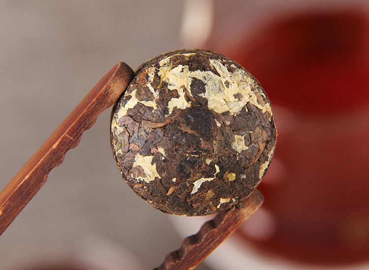 Yunnan Flower Tea Tuo Tea Jasmine Puerh Ripe Tea 500g Combination Herbal Tea Tea Jasmine Puerh Tea cooked tea 小沱茶茉莉花普洱熟茶组合花草茶茶茉莉普洱茶叶500g