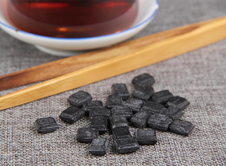 Premium Puerh Ripe Tea Tea Paste 500g Soluble Tea Paste Puerh Tea Organic Loose Tea Cooked Tea Black Tea Easy To Carry 普洱茶熟茶 茶膏 溶型茶膏 普洱茶茶膏 散茶 500g