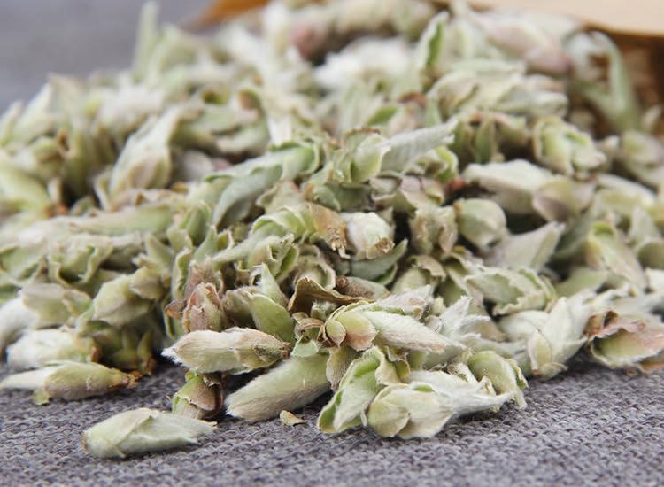 Yunnan Natural and Additive-free Bud Spore Puerh Loose Tea Bright White Bud 150g Bud Tea Loose Tea Baged 明前白芽苞茶散茶150g袋装