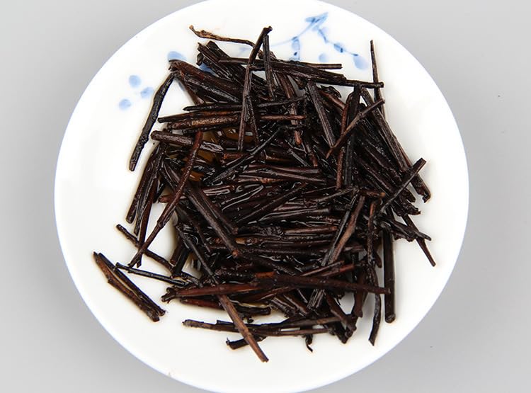 Yunnan Natural and Additive-free Tea Old Tea Stalks 500g Aged Puerh Tea Cooked Tea Menghai Puerh Black tea 云南茶叶 06年 老茶梗 陈年 普洱茶 熟茶 勐海 普洱