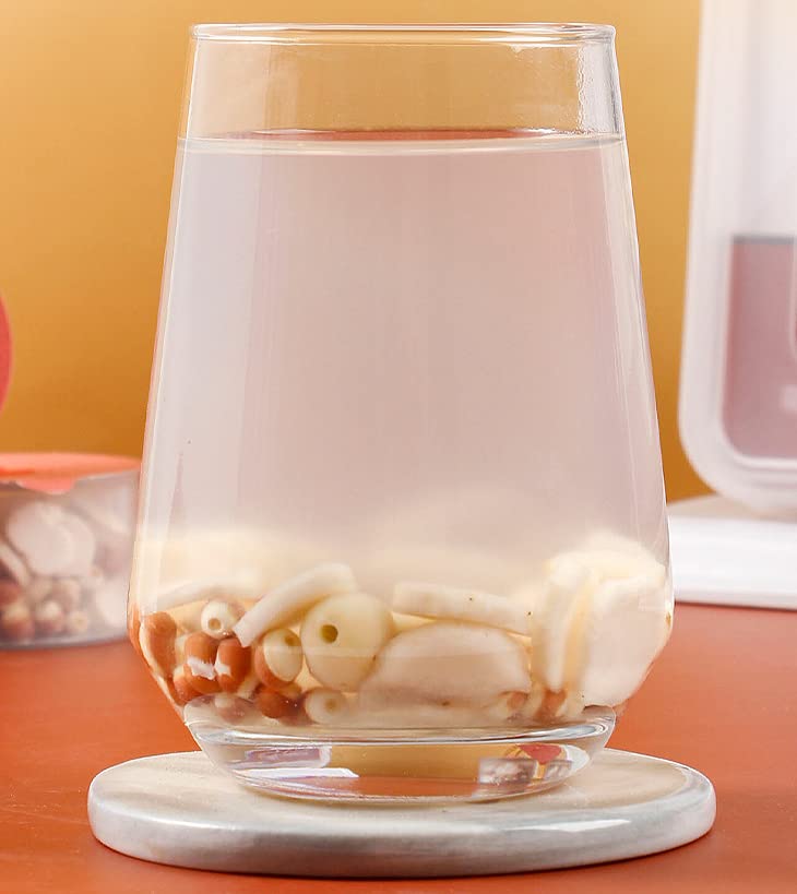 Premium Small Can Herbal Tea Lianzi, Yam, Barley Tea Combination Chinese Herbal Tea Loose Leaf Tea四神汤小罐养生花草茶 莲子 山药 大麦茶