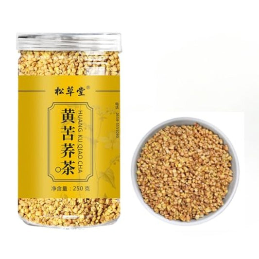 Buckwheat Tea Cans Yellow Buckwheat Tea Buckwheat Herbal Tea 250g / Can 黄苦荞茶