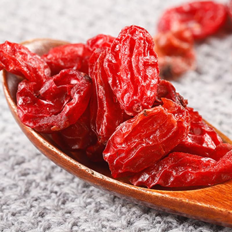 Natural Fruit Chinese Cornus Officinalis for Tea,120g / 4.23oz Healthy and Delicious Herbal Tea 同仁堂山茱萸野生精品山茱萸120克