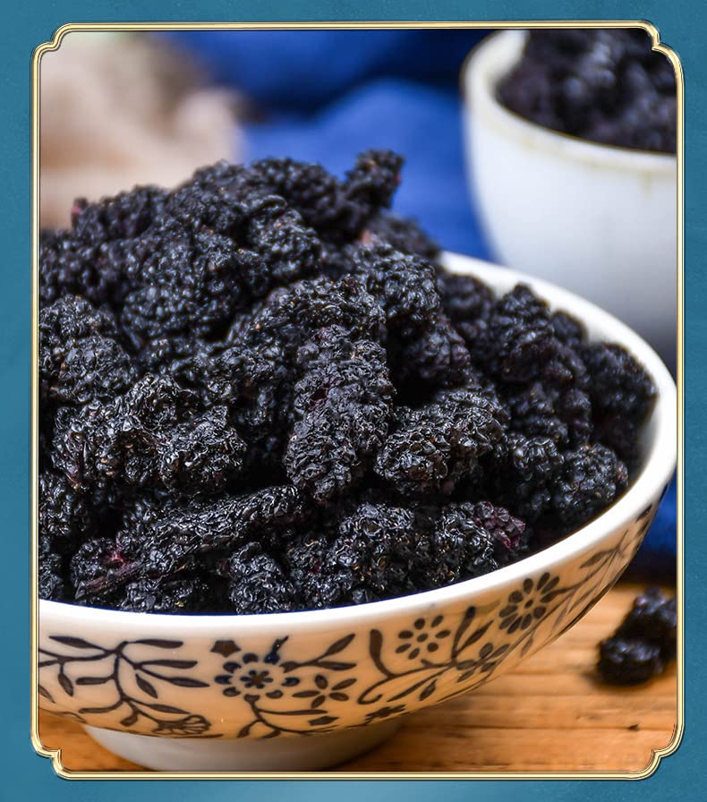 Mulberry Leaf Tea Chinese Health 125g Canned After Frost Mulberry Leaf 4.40oz Vegan Mulberry Leaf Granules Mulberry Treasure Tea Mulberry Leaf Tea 免洗桑葚果干罐装