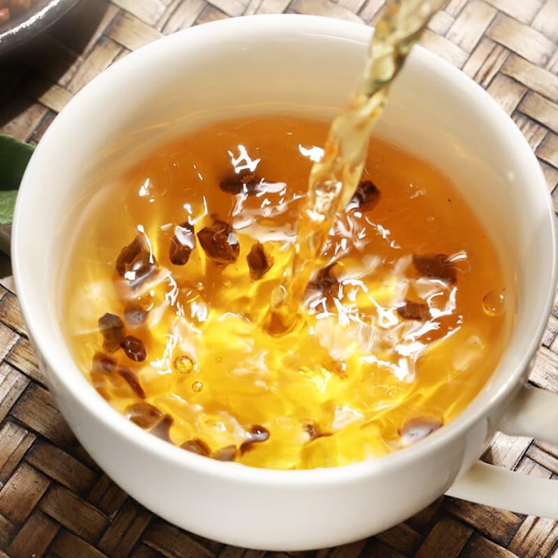 Cassia Tea Brewing Tea, Chinese Herbal Tea, 200g / 7.05oz Fried Chinese Herbal Cassia Healthy and Delicious Cassia Tea 南京同仁堂决明子200克