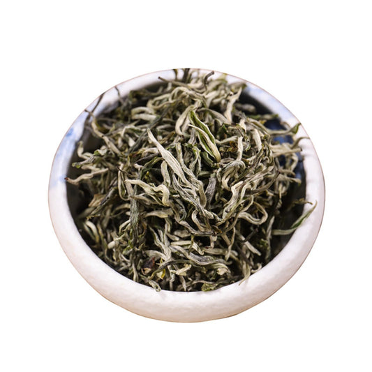 Natural Yunnan Cui Ming Green Tea Yunnan High Mountain Yunwu Strongly Fragrant Mao Feng 500g One Bud One Leaf Loose Green Tea 新茶云南翠茗绿茶云南高山云雾高香毛峰一芽一叶绿茶