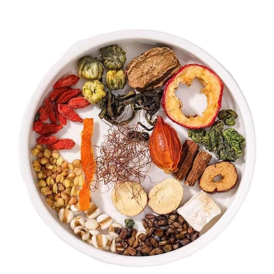 Chinese Herbal Tea Corn Husk Small Pot Tea Perfect for Any Time of The Day, Can Be Easily Carried Anywhere 玉米须金钱柳茶 养生茶代用茶