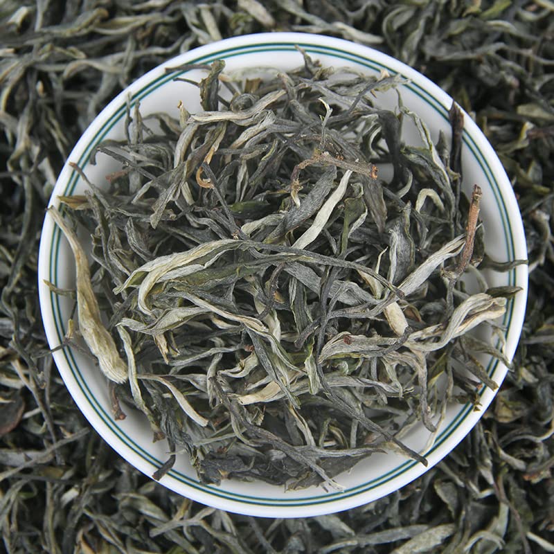 Natural Chinese Tea 100 Years Big Tree Daxueshan Puerh Raw Tea Menghu Daxueshan Spring Big Tree Tea 500g Premium Loose Tea 百年大树大雪山普洱生茶勐库大雪山头春大树茶散装茶500g