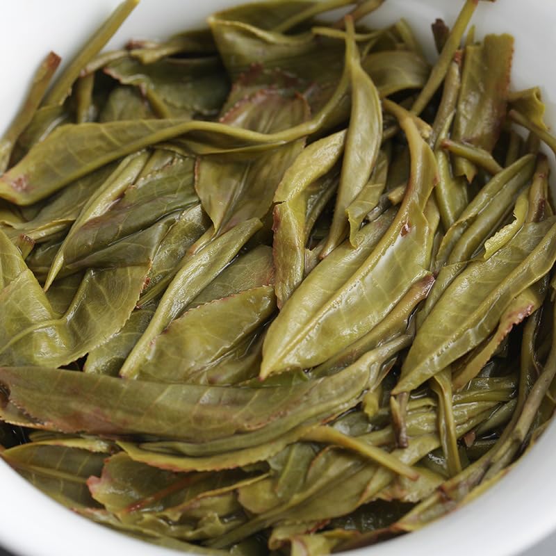 Premium Organic Yunnan Green Tea Spring Tea (Yunsi) Natural and Additive-free 500g Spring Tea Dian Green Loose Tea 云南绿茶 明前春茶 银丝 (云丝 )春茶 滇绿 散茶