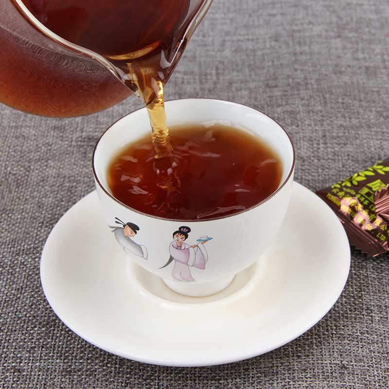 Premium Original Tea Tuo Tea Candy Paper Original Tuo Ripe Tea Puerh Tea Loose Tea 500g Aged Fermented Yunnan Black Tea 500g原味茶小沱茶糖果纸 原味小沱熟茶散装普洱茶