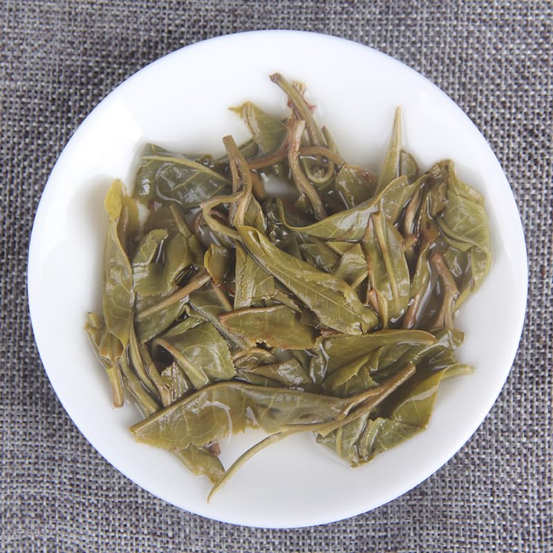 Natural Without Additives Puerh Tea Yunnan Old Tree Banzhang Pu'er Tea Raw Tea Premium Chenxiang Qizi Cake Raw Pu'er Tea Leaves Special Banzhang Old Tree 357g Green Tea 云南老树班章普洱茶生茶陈香七子饼生普洱茶