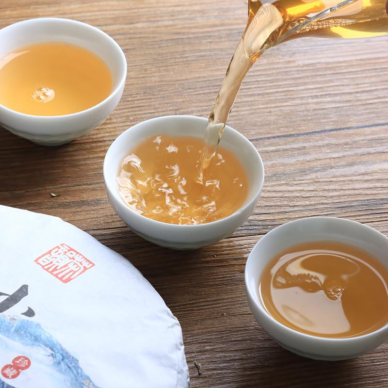 Premium Yunnan Menghu Xibanshan Xiaoduosai 357g Pre-mingming Spring Ancient Tree Tea Green Tea Icelandic Sweet 云南勐库 西半山 小户赛 357g明前春茶古树茶