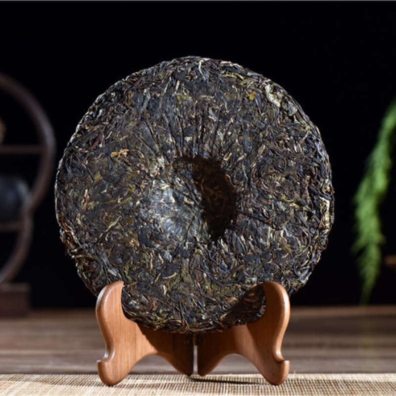 Natural and Additive-free Puerh Tea Raw Tea 357g Menghai Aromatic and Flavorful Green Tea 普洱茶 生茶2016年357克勐海春韵