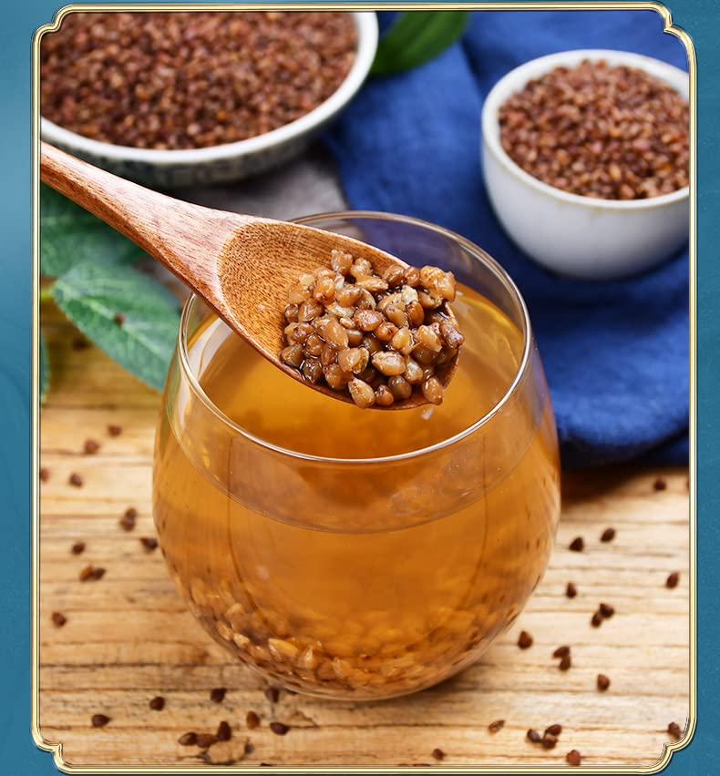 Black Buckwheat 250g Natural Premium Canned Whole Buckwheat Chinese Health Daliang Mountain Buckwheat Tea Hotel Tea 黑苦荞 全株苦荞