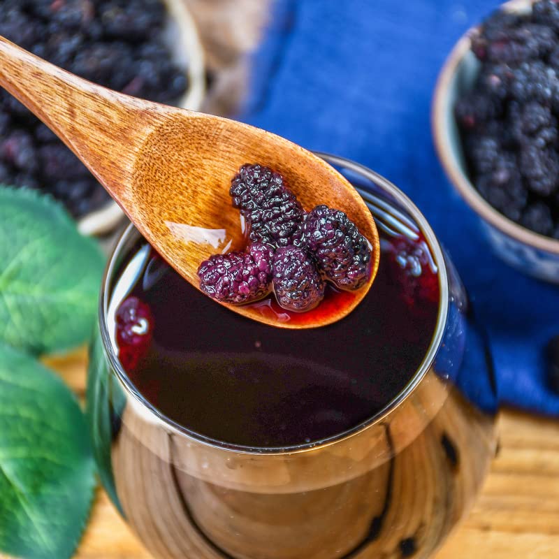 Mulberry Leaf Tea Chinese Health 125g Canned After Frost Mulberry Leaf 4.40oz Vegan Mulberry Leaf Granules Mulberry Treasure Tea Mulberry Leaf Tea 免洗桑葚果干罐装