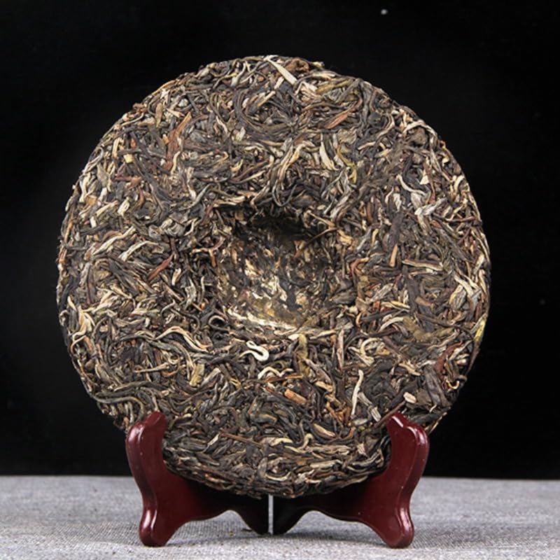 Natural Iceland Ancient Tree Puerh Raw Tea Menghu Yunnan 357g/12.59oz Exquisite Bamboo Shootshells Packaging 冰岛春尖古树普洱生茶云南勐库七子普洱茶叶 357g