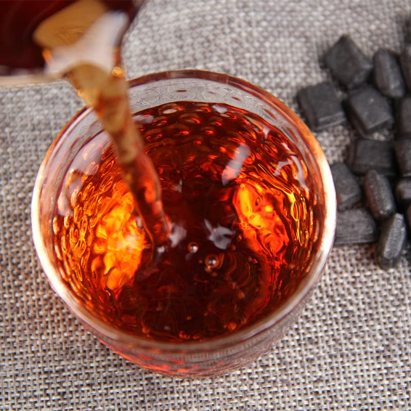 Premium Puerh Ripe Tea Tea Paste 500g Soluble Tea Paste Puerh Tea Organic Loose Tea Cooked Tea Black Tea Easy To Carry 普洱茶熟茶 茶膏 溶型茶膏 普洱茶茶膏 散茶 500g