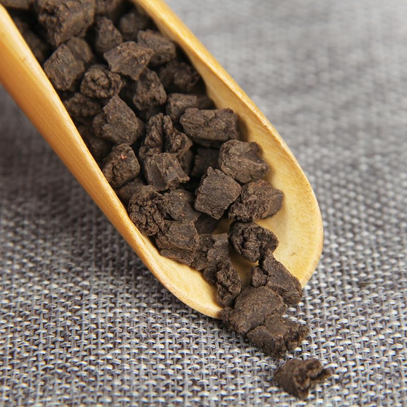 Yunnan Menghai Premium Jujube Fragrance Tea Fossil (Broken Silver) Jujube Fragrance Ripe Tea 500g Loose Tea Chinese Black Tea 普洱茶 勐海枣香茶化石(碎银子)枣香老茶头熟茶500g