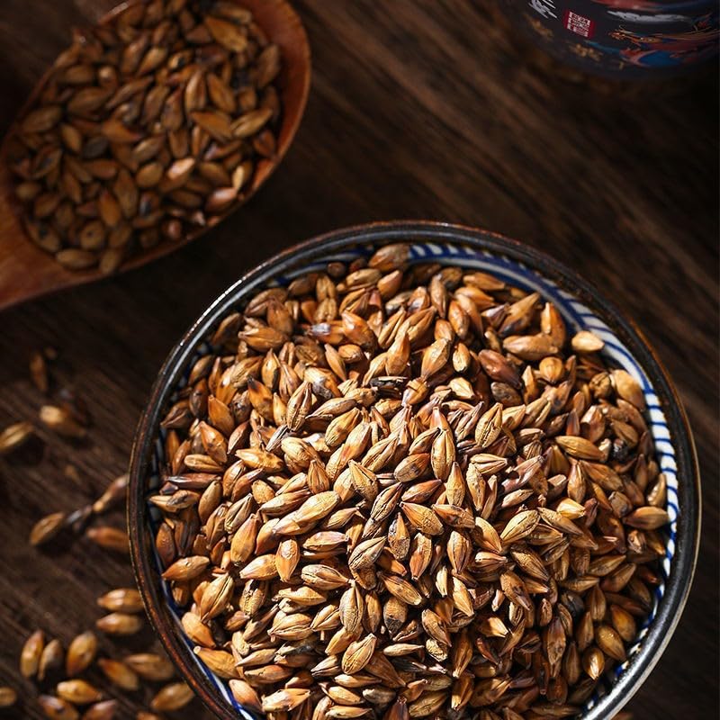 Natural Barley Tea Strong Flavoured Rye tea Natural Green Food Without Additives Malt Tea 160g Herbal tea 北京同仁堂大麦茶浓香型黑麦芽茶罐装茶