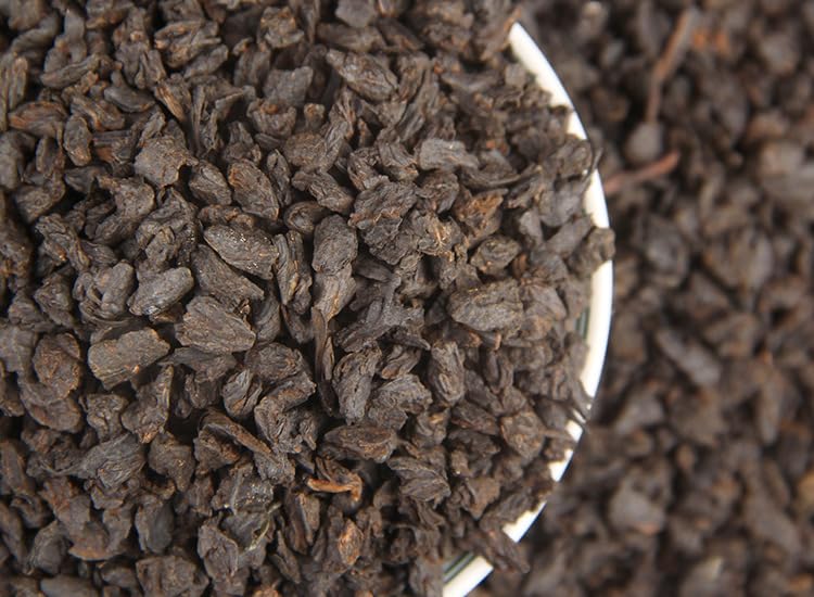 Yunnan Premium Pu'er Broken Silver Tea Fossil 500g Ripe Pu'er Tea Glutinous Rice Fragrance Tea Leaf Material Black Tea 普洱茶糯米香老茶头茶叶料黑茶500g