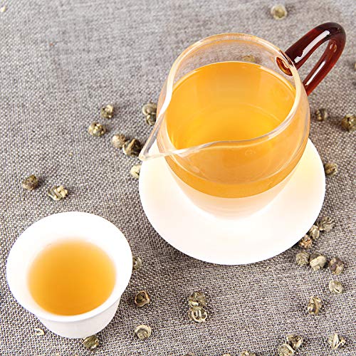 Natural Chinese Tea Jasmine Tea Fragrant Pearl Dragon Ball Hydrangea Tea loose Premium Strong Aroma Green Tea 500g 茉莉花茶香珠龙珠绣球2023新茶散装特种浓香型绿茶500g