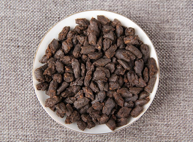 Premium Aged Puerh Tea Menghai Date Fossil Broken Silver Tea Fossil 500g Ripe Puerh Date Fragrance Ripe Aged Tea Loose Tea 勐海枣香碎银子茶化石熟普 枣香熟茶500g