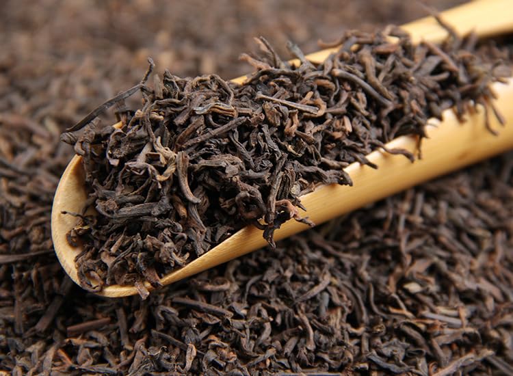 Premium Puerh Tea Loose Tea Raw Material Puerh Menghai Ripe Tea Raw Material 500g Dry Storage Tea Leaves Aged Fermented Yunnan Black Tea 普洱茶散茶 500g勐海熟茶