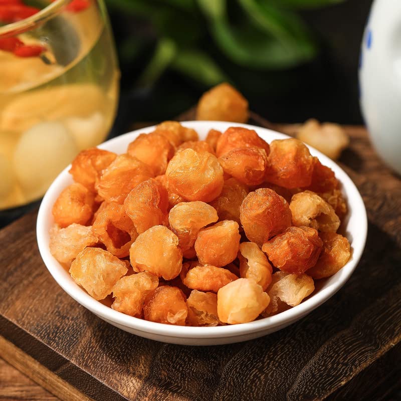 Dried Cinnamon Canned 125g Herbal Tea Longan Meat Cinnamon Meat 4.40oz No Core Meat Thick Large Longan Dried Goods  龙眼肉桂圆肉无核