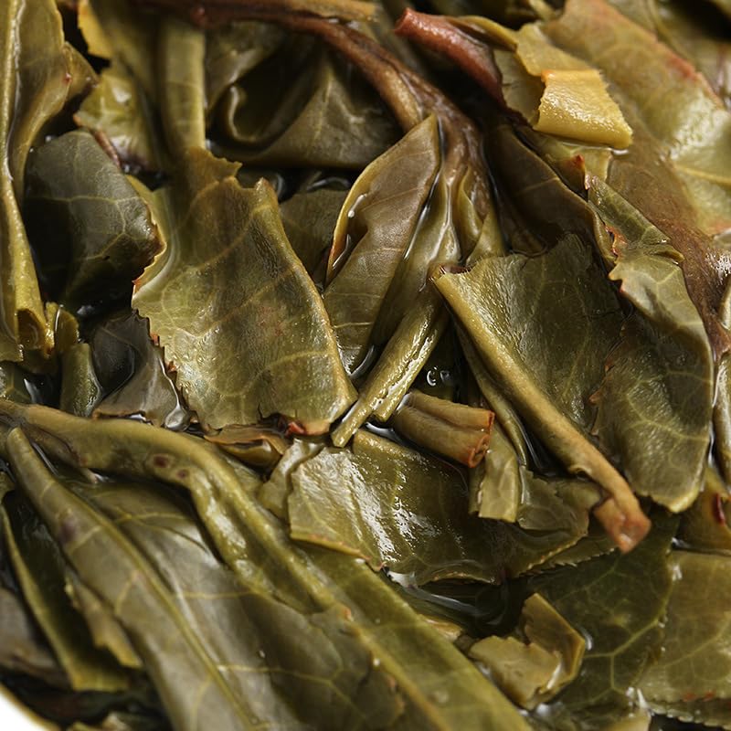 Premium Yunnan Puerh Tea Raw Tea 357g Xigui Old Tree Tea Cake Spring Tea Qizi Cake Tea Puerh Tea Organic Pu-Erh Tea, Green Tea 云南普洱茶 357克昔归(白棉)老树茶饼 明前春茶七子饼茶