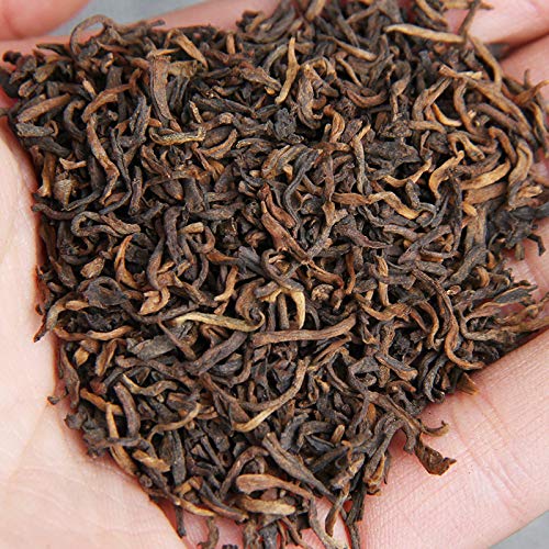 Natural and Additive-free Aged Puerh Tea 500g Yunnan Tea Palace Puerh Ripe Tea Palace Ripe Loose Tea Fermented Loose Yunnan Black Tea 金针宫廷普洱熟茶 宫廷熟散茶